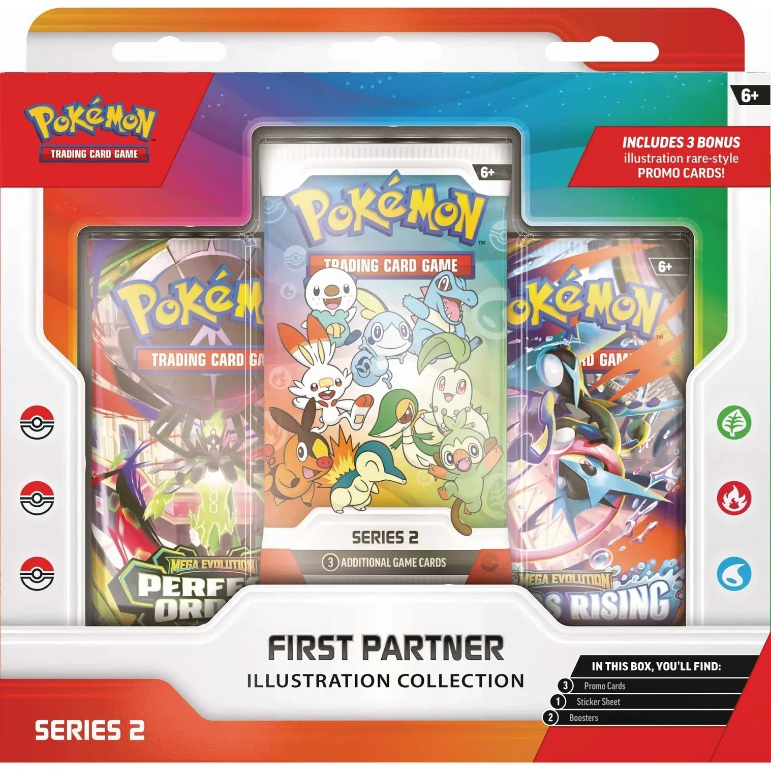 Pokémon First Partner Illustration Collection - Series 2 (PRE-ORDER)